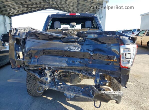 1FTEW1E89NFB41436 2022 FORD F150 Black Вид ззаду