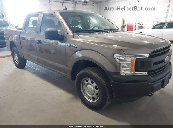 1FTEW1EB0LKF20891 2020 FORD F150 Коричневый Передняя правая четверть