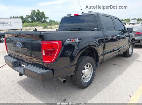 1FTEW1EB0NKE15478 2022 FORD F150 Black Задня права чверть