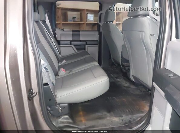 1FTEW1EB2JKE41008 2018 FORD F150 Brown Vista de la etiqueta del VIN