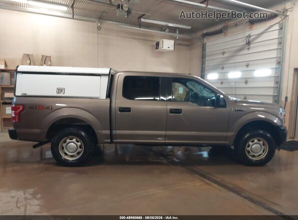 1FTEW1EB2JKE41008 2018 FORD F150 Brown Vista interior trasera
