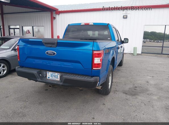 1FTEW1EB2LKD68399 2020 FORD F150 Синий Задняя правая четверть