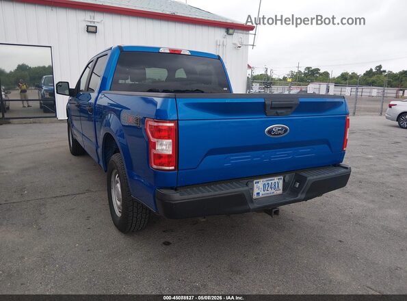 1FTEW1EB2LKD68399 2020 FORD F150 Синий Задняя левая четверть