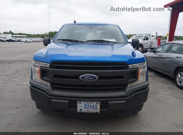 1FTEW1EB2LKD68399 2020 FORD F150 Синий Вид щитка приборов