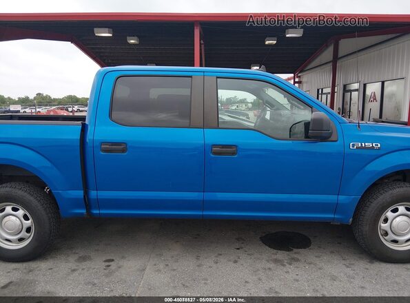 1FTEW1EB2LKD68399 2020 FORD F150 Синий Вид задней части салона