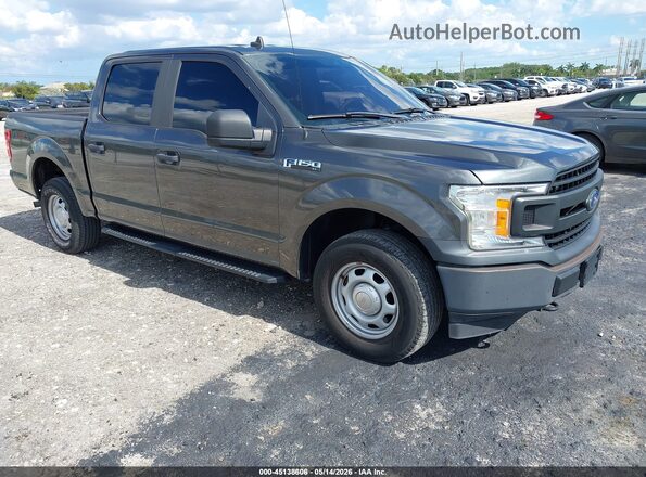 1FTEW1EB4LKD12657 2020 FORD F150 Gray Front right