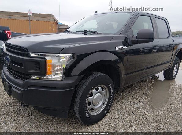 1FTEW1EB4LKE81738 2020 FORD F150 Черный Передняя левая четверть