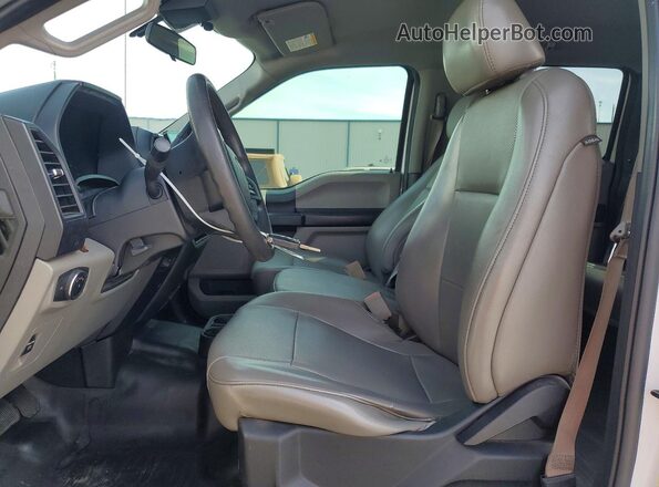 1FTEW1EB5LFC09370 2020 FORD F150 White Front interior view