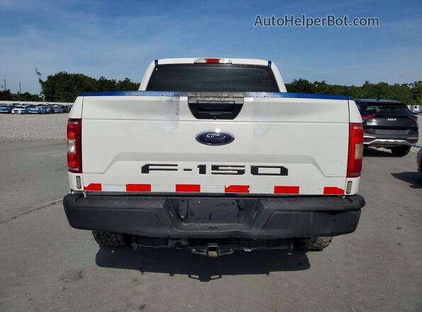 1FTEW1EB5LFC09370 2020 FORD F150 White Rear view