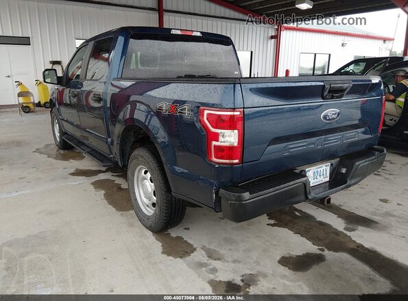 1FTEW1EB5LKD68381 2020 FORD F150 Синий Задняя левая четверть