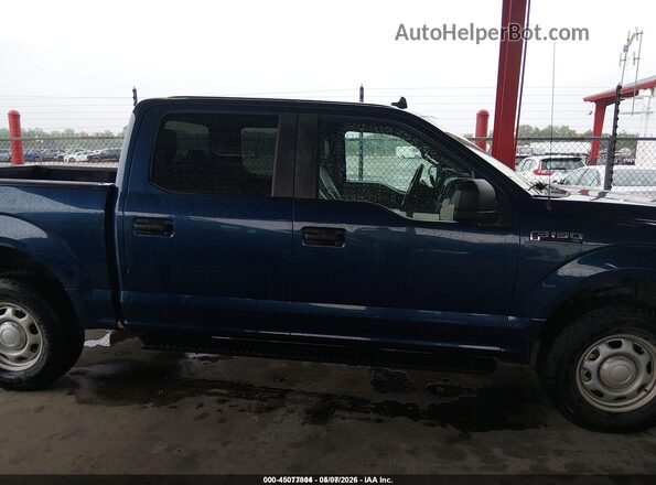 1FTEW1EB5LKD68381 2020 FORD F150 Синий Вид задней части салона