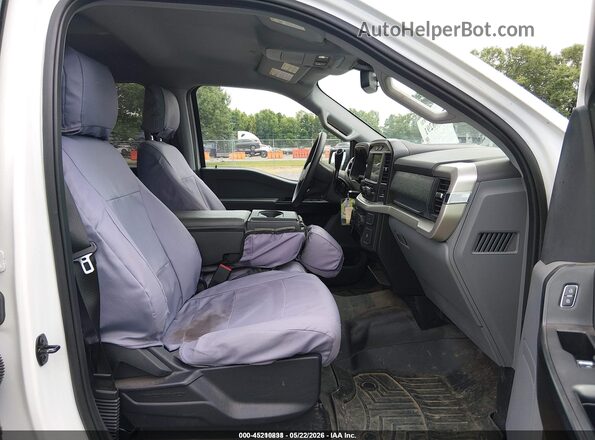 1FTEW1EB7MKE70900 2021 FORD F150 White Vista interior delantera