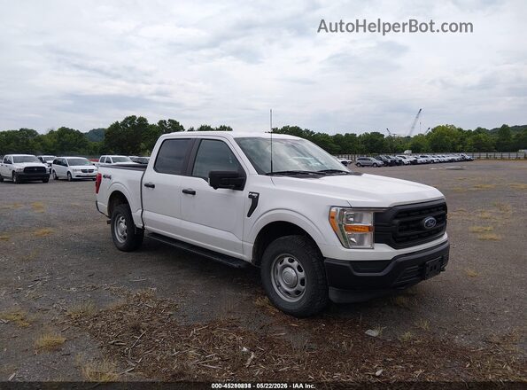 1FTEW1EB7MKE70900 2021 FORD F150 White Delantero derecho
