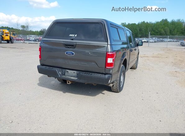 1FTEW1EB8JKE41000 2018 FORD F150 Серый Задняя правая четверть