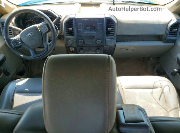 1FTEW1EB8KFC57086 2019 FORD F150 Белый Вид панели приборов