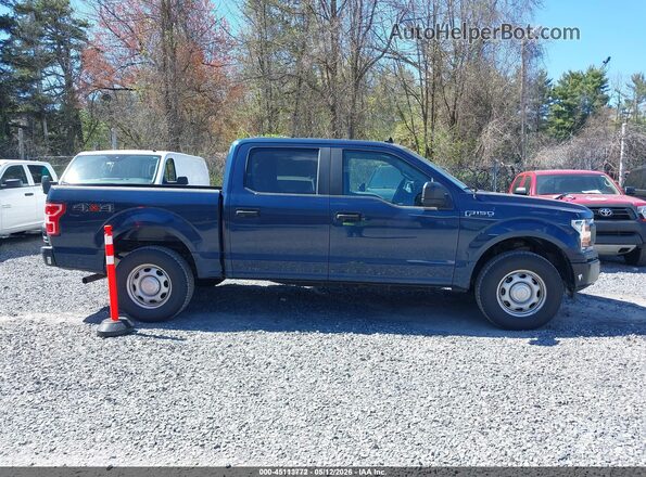 1FTEW1EB9LKE67012 2020 FORD F150 Dark Blue Панорамный вид салона 360°