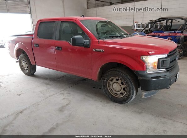 1FTEW1EB9LKE82013 2020 FORD F150 Красный Передняя правая четверть