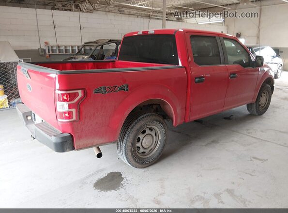 1FTEW1EB9LKE82013 2020 FORD F150 Красный Задняя правая четверть