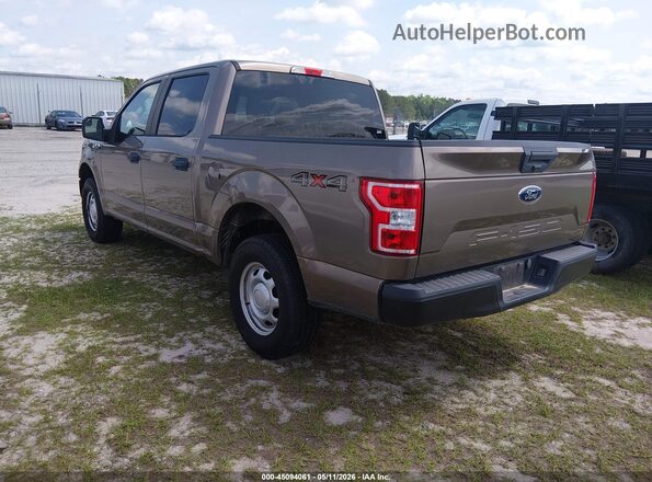 1FTEW1EBXJKF08485 2018 FORD F150 Коричневый Задняя левая четверть