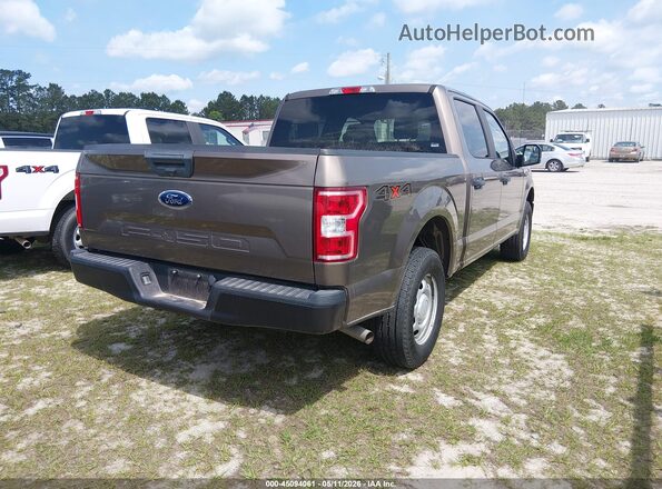 1FTEW1EBXJKF08485 2018 FORD F150 Коричневый Задняя правая четверть