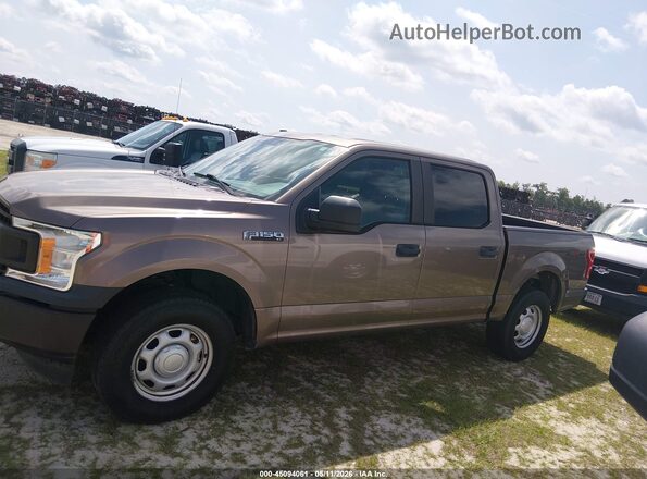 1FTEW1EBXJKF08485 2018 FORD F150 Коричневый Панорамный вид салона 360°