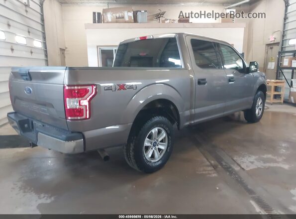 1FTEW1EBXKKD65569 2019 FORD F150 Brown Trasero derecho