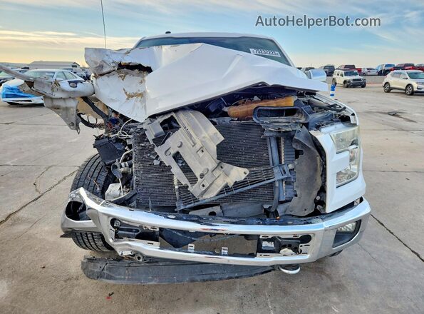 1FTEW1EF0GKD53327 2016 FORD F150 Белый Вид спереди