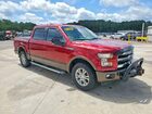 2016 Ford F150 Supercrew Бордовый vin: 1FTEW1EF0GKE34036
