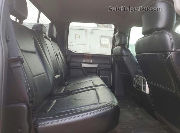 1FTEW1EF0HKD08082 2017 FORD F150 Белый Вид задних сидений