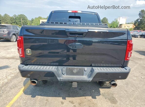 1FTEW1EF1HFA28065 2017 FORD F150 Black Rear view