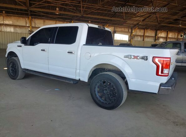 1FTEW1EF1HKC04832 2017 FORD F150 Белый Задняя левая четверть