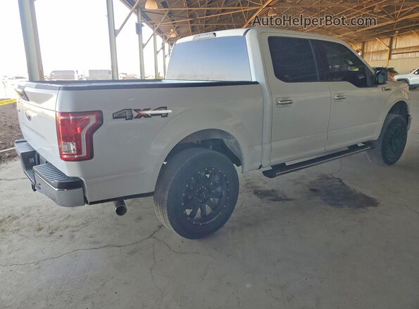 1FTEW1EF1HKC04832 2017 FORD F150 Белый Задняя правая четверть