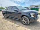 2016 Ford F150 Supercrew Черный vin: 1FTEW1EF3GFC49942