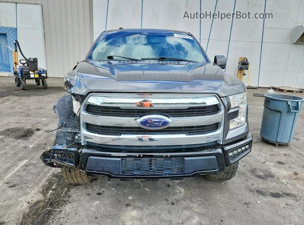1FTEW1EF3HFC43320 2017 FORD F150 Серый Вид спереди