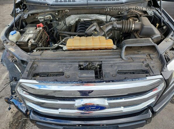1FTEW1EF3HFC43320 2017 FORD F150 Серый Вид задней части салона