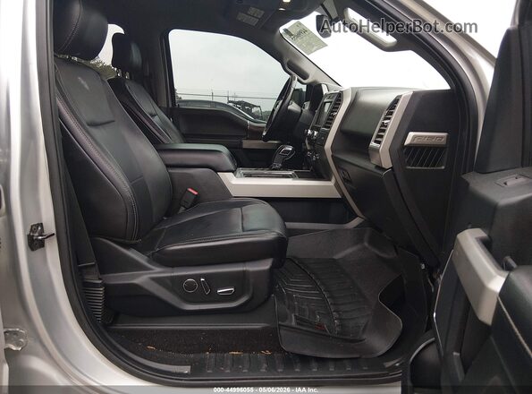 1FTEW1EF4GFA50804 2016 FORD F150 Серебряный Вид салона спереди