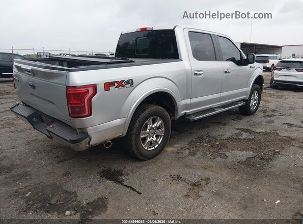 1FTEW1EF4GFA50804 2016 FORD F150 Серебряный Задняя правая четверть