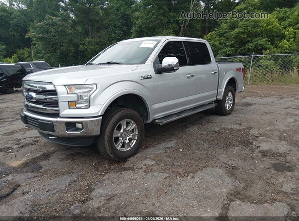 1FTEW1EF4GFA50804 2016 FORD F150 Серебряный Передняя левая четверть