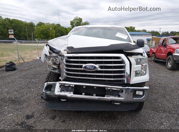 1FTEW1EF4GFB50417 2016 FORD F150 Белый Вид щитка приборов