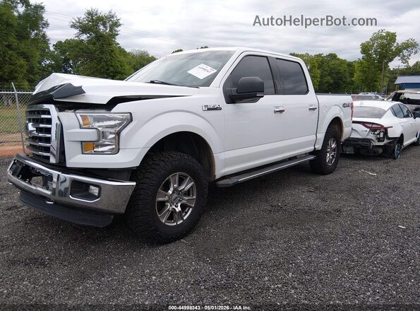 1FTEW1EF4GFB50417 2016 FORD F150 Белый Передняя левая четверть