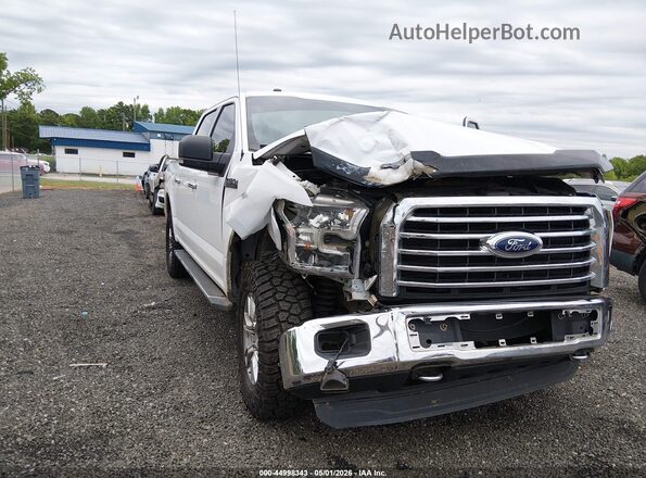 1FTEW1EF4GFB50417 2016 FORD F150 Белый Вид спереди
