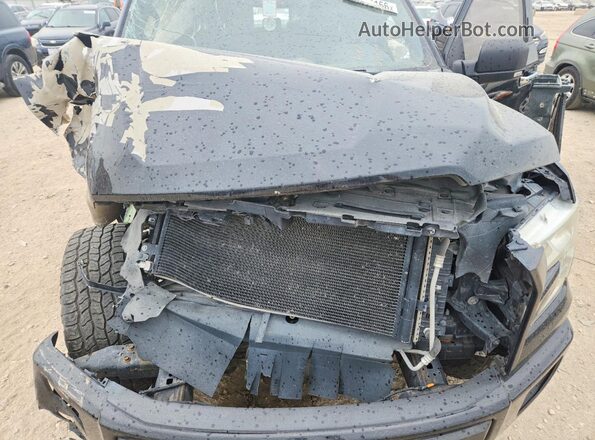 1FTEW1EF4GKF18554 2016 FORD F150 Черный Вид задней части салона