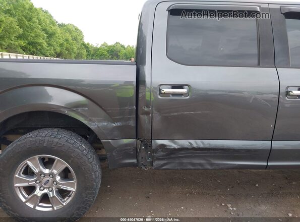 1FTEW1EF4HFA07159 2017 FORD F150 Серый Вид спереди