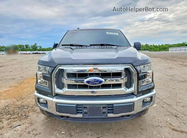 1FTEW1EF6GFC56433 2016 FORD F150 Черный Вид спереди