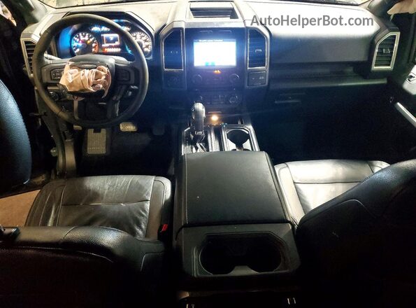 1FTEW1EF8GFC28889 2016 FORD F150 Серый Вид панели приборов