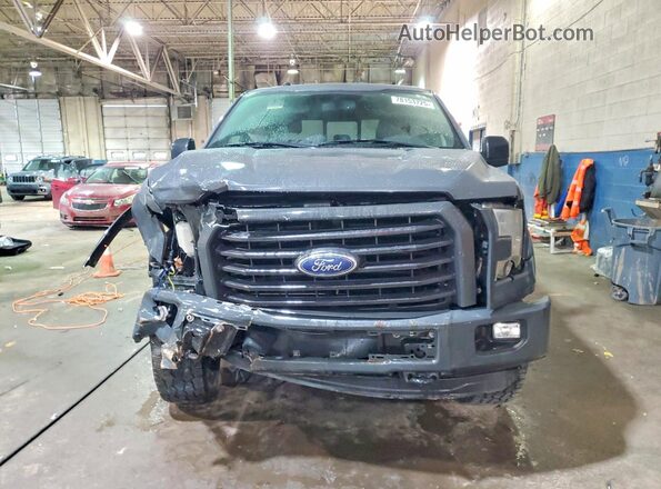 1FTEW1EF8GFC28889 2016 FORD F150 Серый Вид спереди