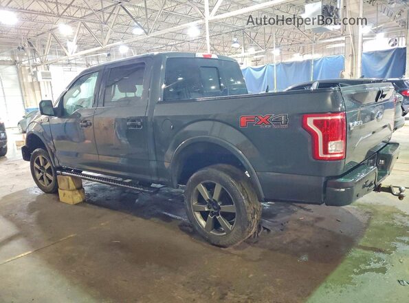 1FTEW1EF8GFC28889 2016 FORD F150 Серый Задняя левая четверть