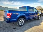2017 Ford F150 Supercrew Синий vin: 1FTEW1EF8HKC82444