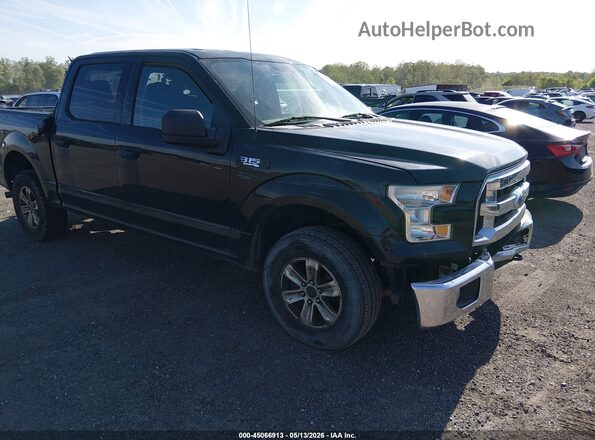 1FTEW1EF9GFB82487 2016 FORD F150 Черный Передняя правая четверть