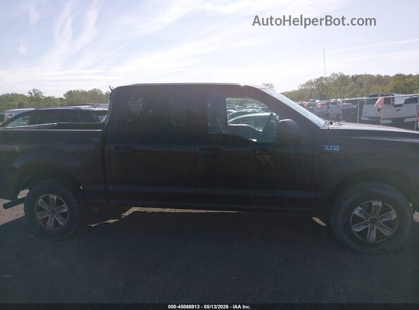1FTEW1EF9GFB82487 2016 FORD F150 Черный Вид задней части салона